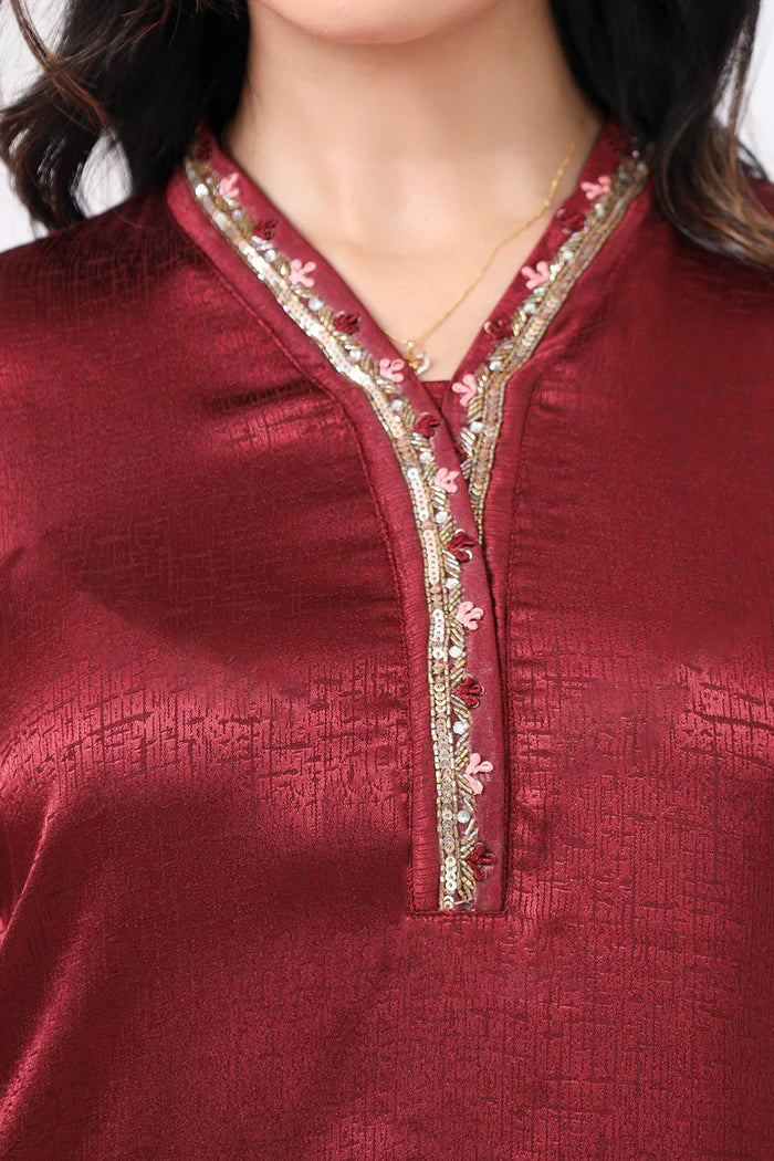 Zardozi Worked Three Piece Set