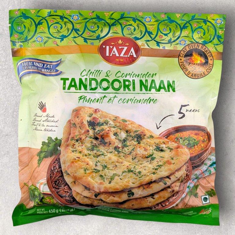 Taza Tandoori Naan Chilli&Coriander 5pcs