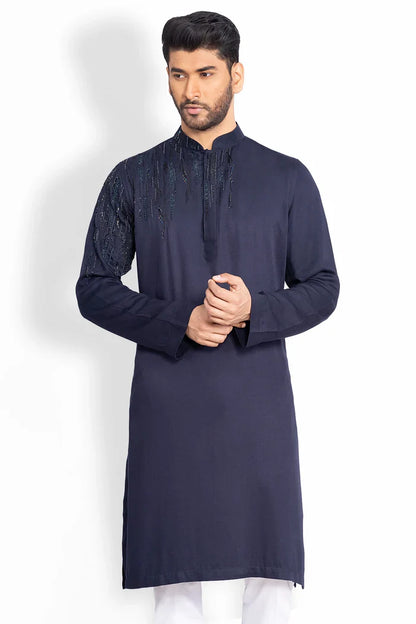 Zadorzi Worked Slim Fit Panjabi