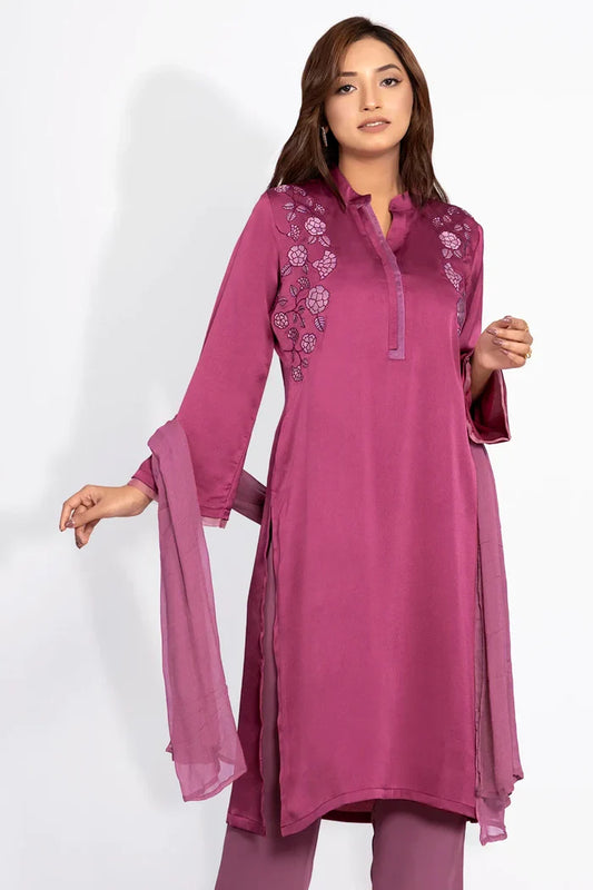 Embroidered 3 Piece Set