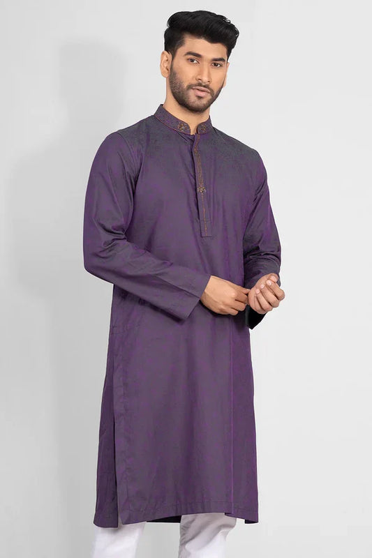 Zardozi Worked Regular Fit Panjabi