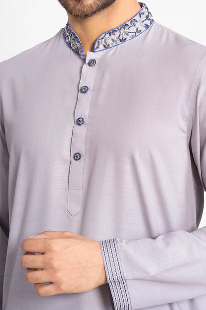 Hand Embroidered Regular Fit Punjabi