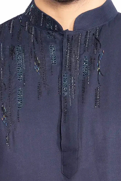 Zadorzi Worked Slim Fit Panjabi