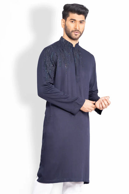 Zadorzi Worked Slim Fit Panjabi