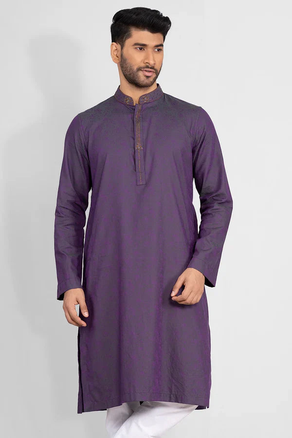 Zardozi Worked Regular Fit Panjabi