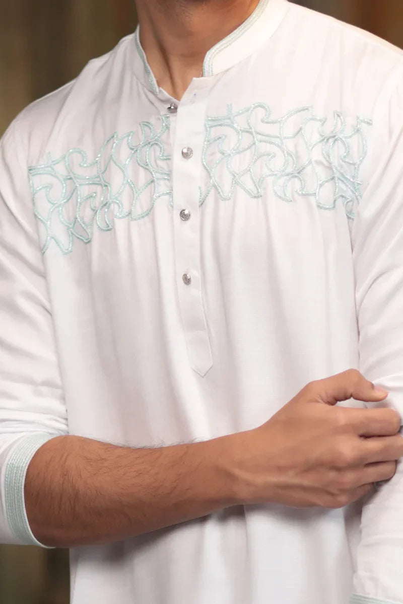 Zardozi Worked Regular Fit Panjabi