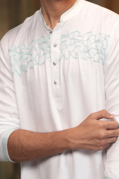 Zardozi Worked Regular Fit Panjabi
