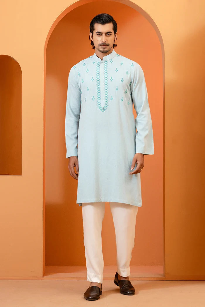 Embroidered Slim Fit Panjabi