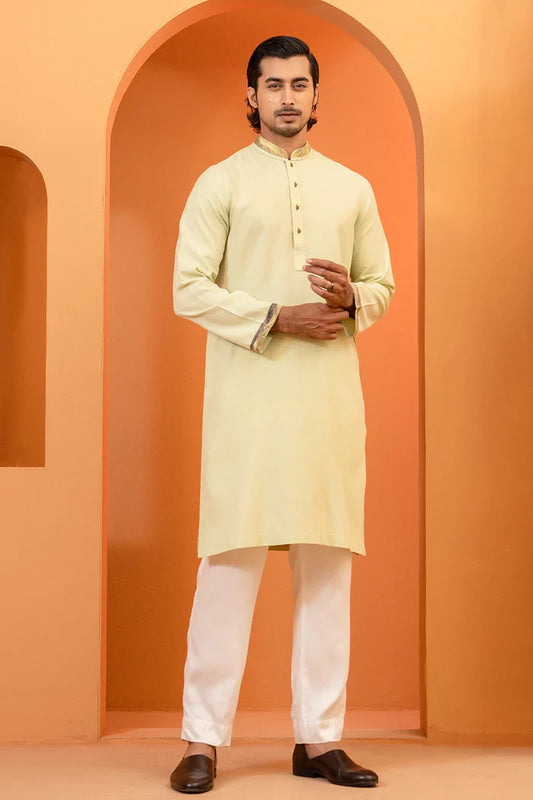 Cut & Sew Regular Fit Punjabi