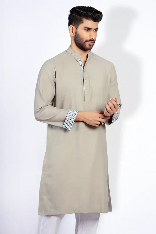 Cut & Sew Regular Fit Punjabi