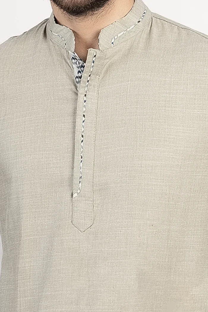 Cut & Sew Regular Fit Punjabi
