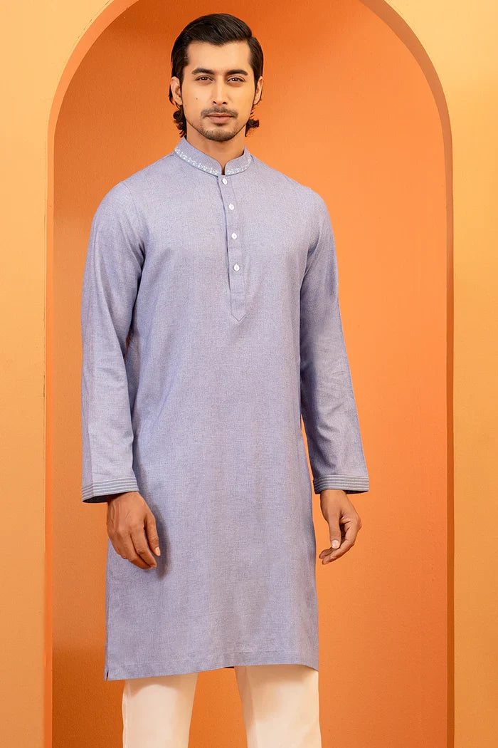 Cut & Sew Regular Fit Punjabi