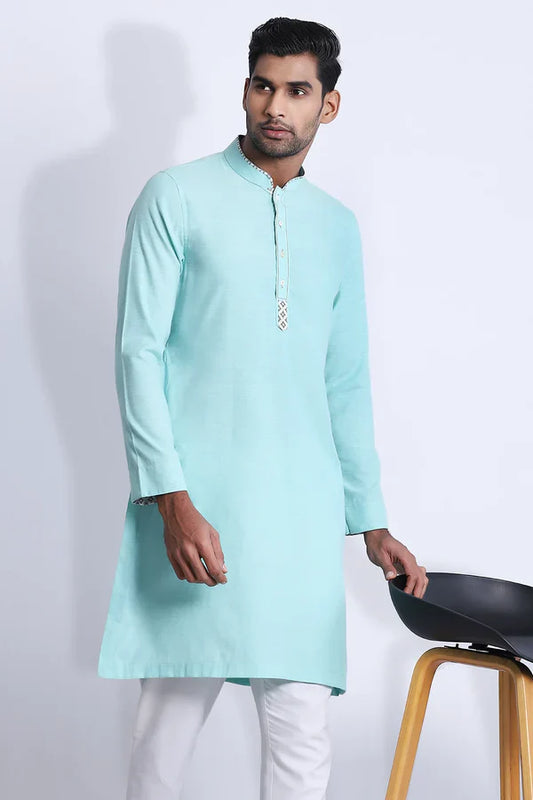All Over Printed Slim Fit Panjabi
