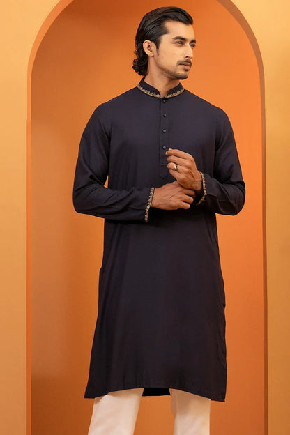 Embroidered Regular Fit Punjabi