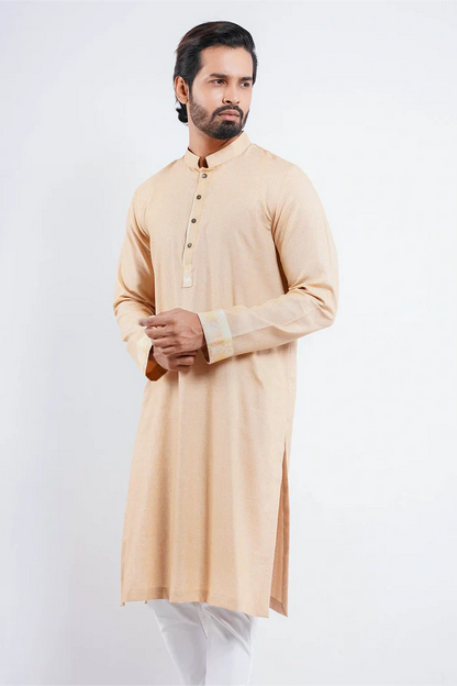 Cut & Sew Regular Fit Punjabi