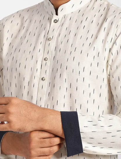 All Over Printed Slim Fit Panjabi