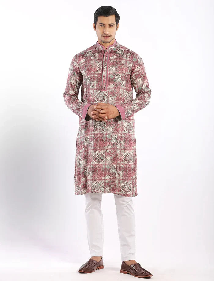 All Over Printed Regular Fit Panjabi