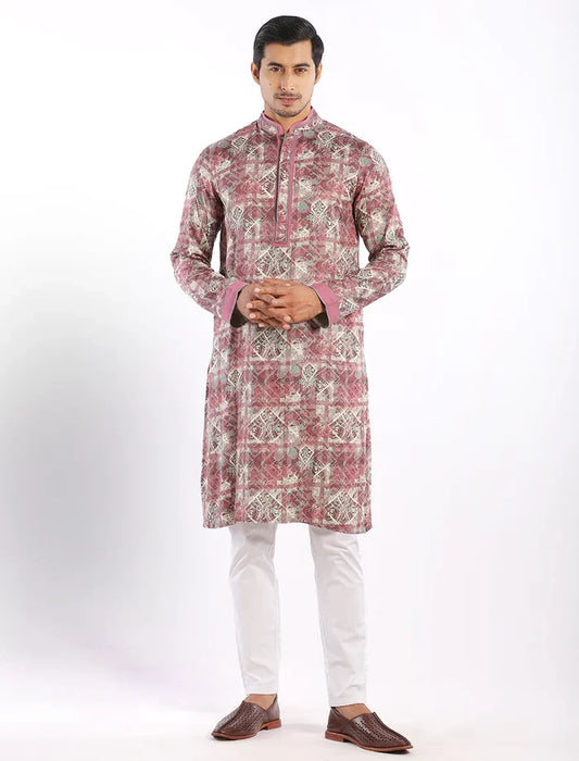 All Over Printed Regular Fit Panjabi