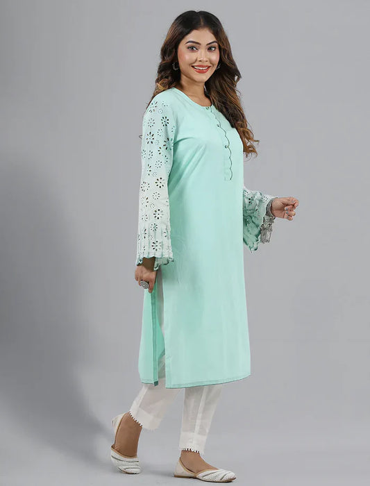 Shaded Cotton Kameez