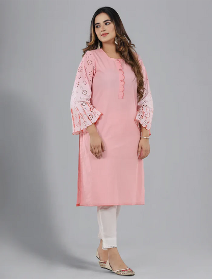Shaded Cotton Kameez