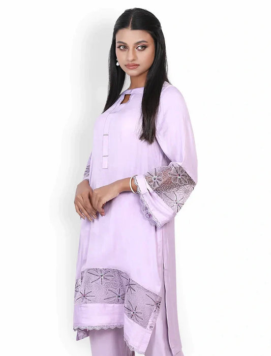 Tissue Embroidered Zardozi Kameez