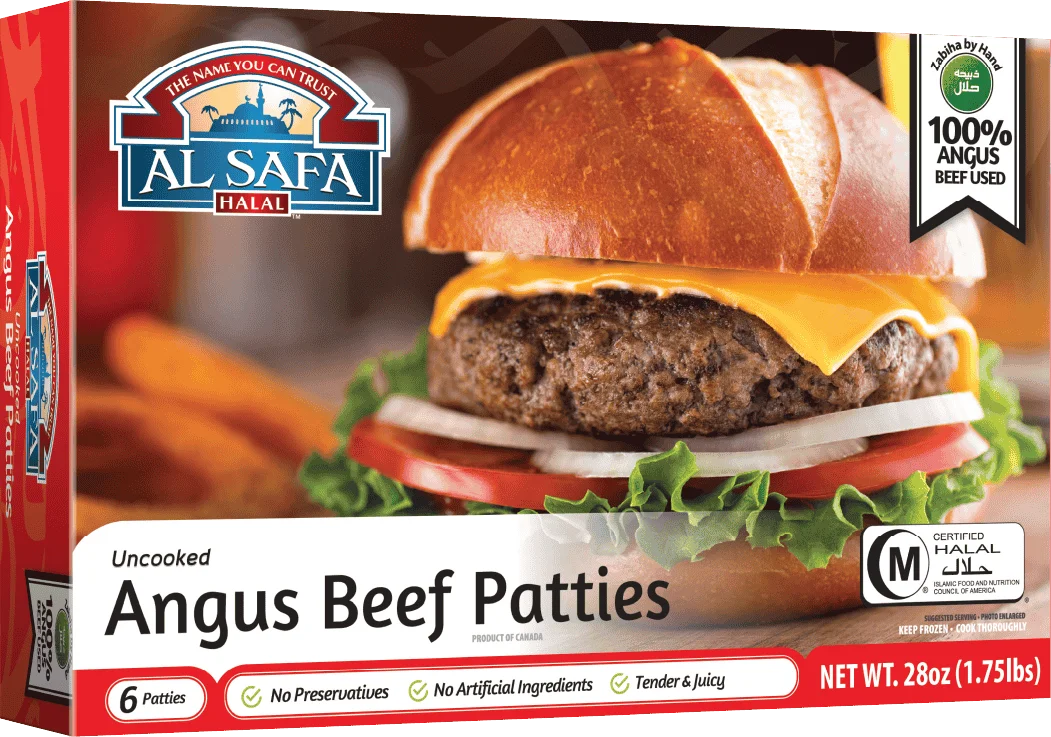 Al Safa Angus Beef Patties 1.3 lb