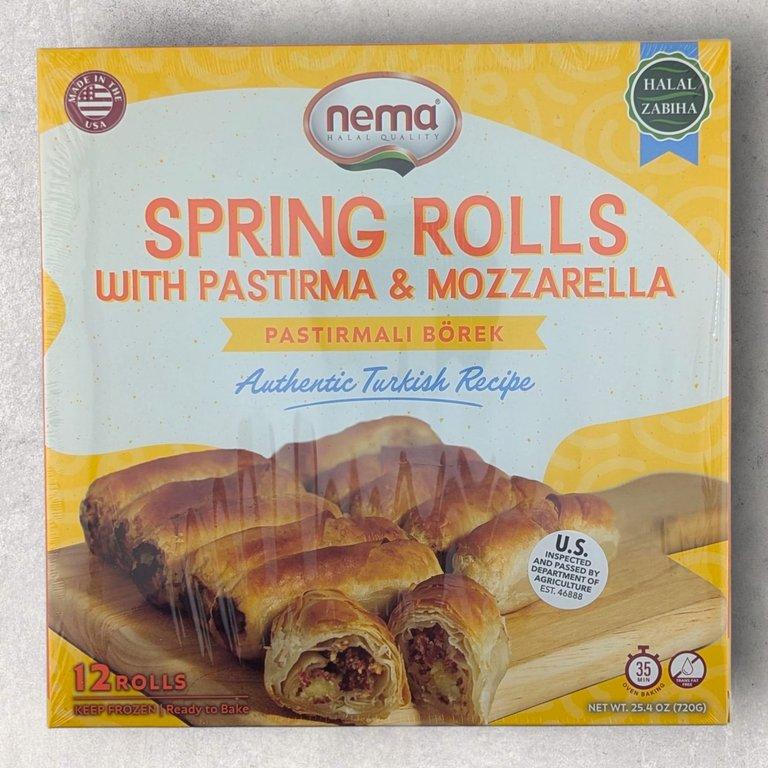Nema Spring Rolls with Pastirma & Mozzarella 720gm