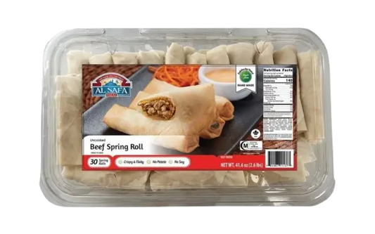 Al Safa Spring Rolls Chicken Hand Made 30pc