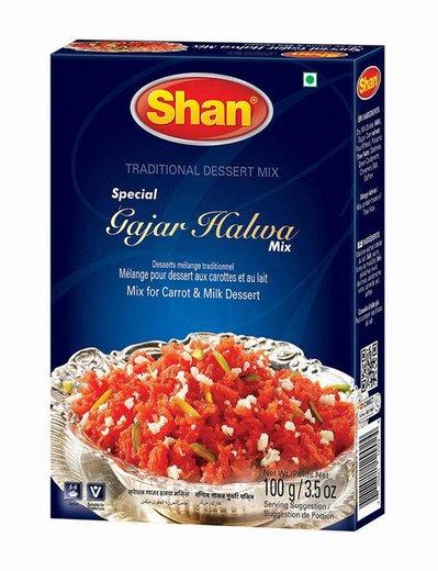 Shan Gajar Halwa Traditional Dessert Mix 3.53 oz (100g)