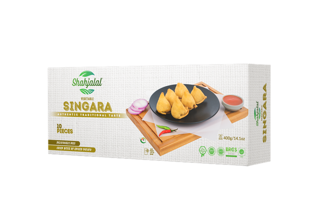 Shahjalal Vegetable Singara 10PCS 400 gm