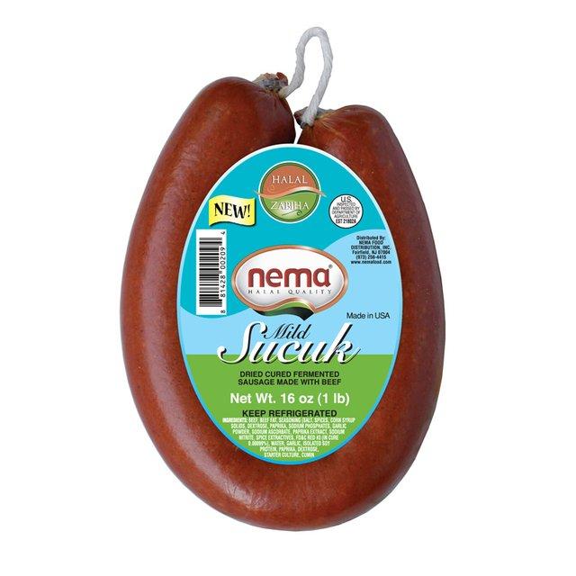 Nema Ring Beef Sujuk Mild 1 lb