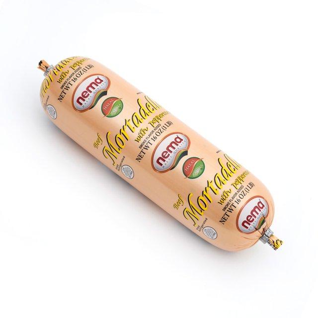 Nema Beef Mortadella with Peppercorns 1 lb