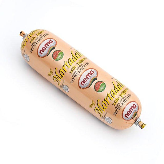 Nema Beef Mortadella with Peppercorns 1 lb
