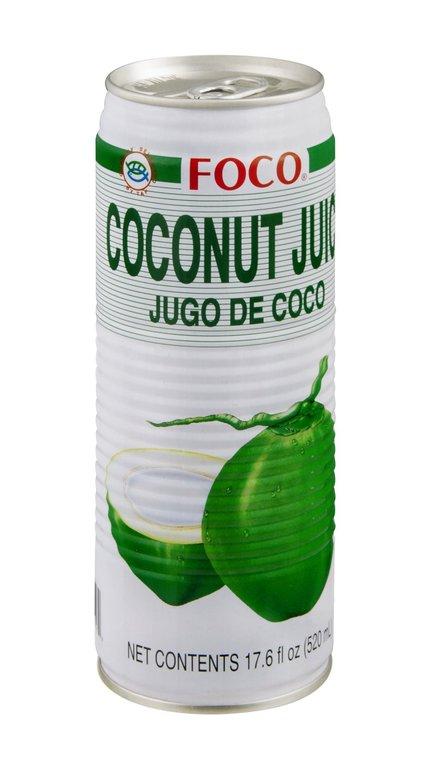 Foco Coconut W/Pulp 17.60 oz
