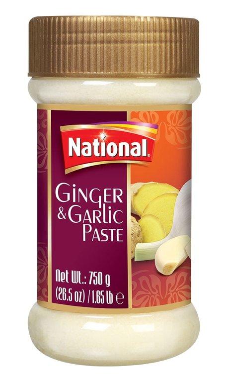National Ginger & Garlic Paste 28.50 oz (750g)