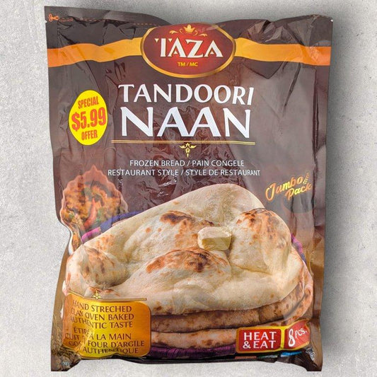 Taza Tandoori Naan Jumbo 8pcs