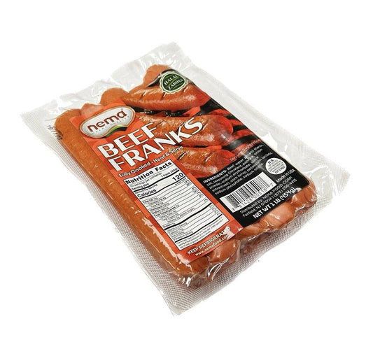 Nema Beef Franks – Fresh 1lb
