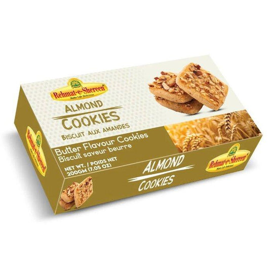 Rehmat E Shereen Almond Cookies 7.05 oz (200g)