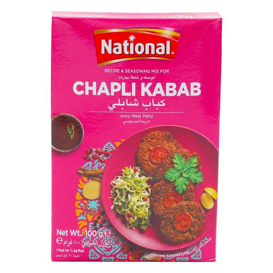 National Chapli Kabab Masala Mix 3.53 oz (100g)