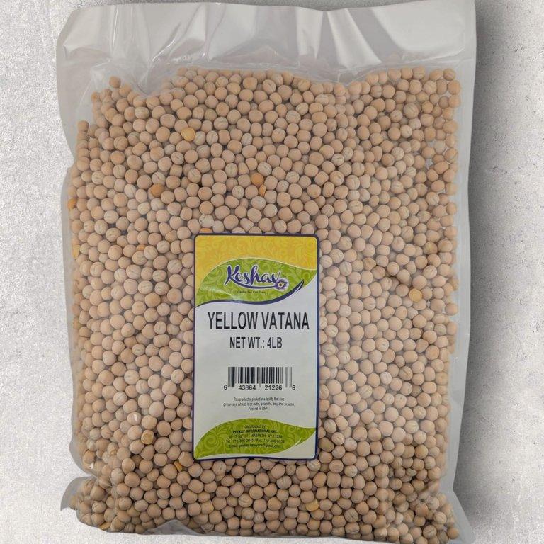 Keshav Yellow Vatana (Matar) 4lb (1.8kg)