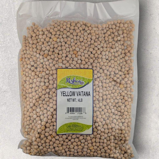 Keshav Yellow Vatana (Matar) 4lb (1.8kg)