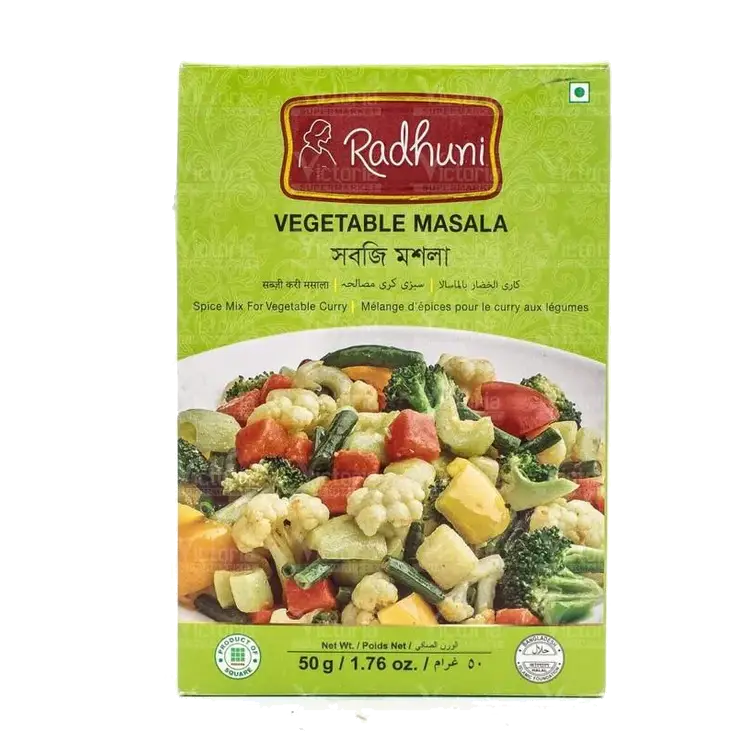Radhuni Vegetable Masala 50gm