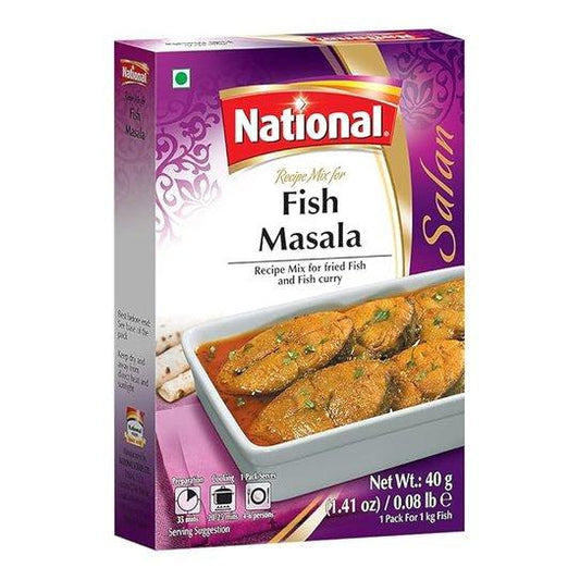 National Fish Masala Recipe Mix 1.41 oz (40g)