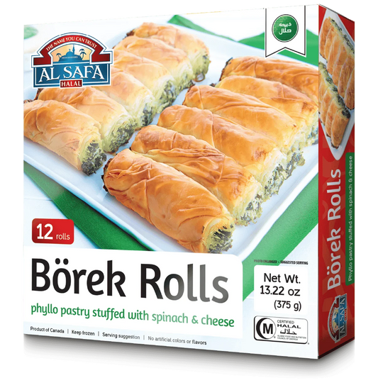 Al Safa Borek Roll Spinach & Cheese 375g