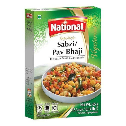 National Sabzi/Pav Bhaji Recipe Mix 2.30 oz (65g)