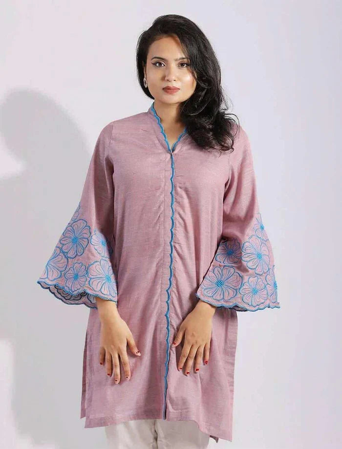 Embroidered Cotton Kurti