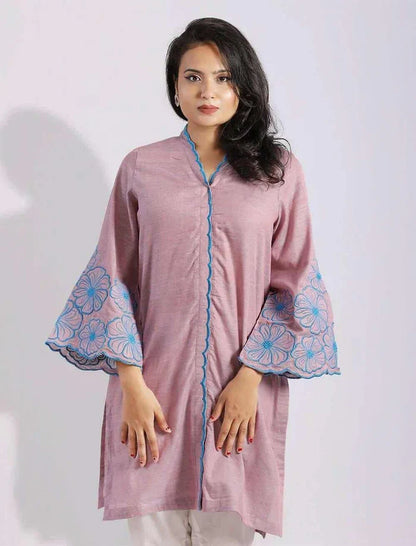 Embroidered Cotton Kurti