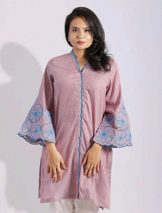 Embroidered Cotton Kurti