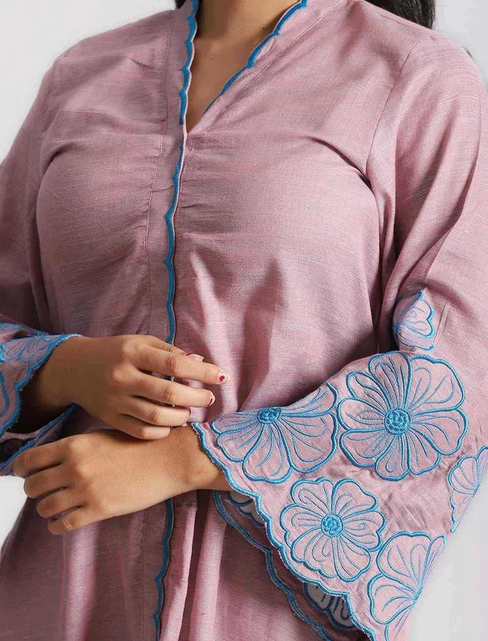 Embroidered Cotton Kurti