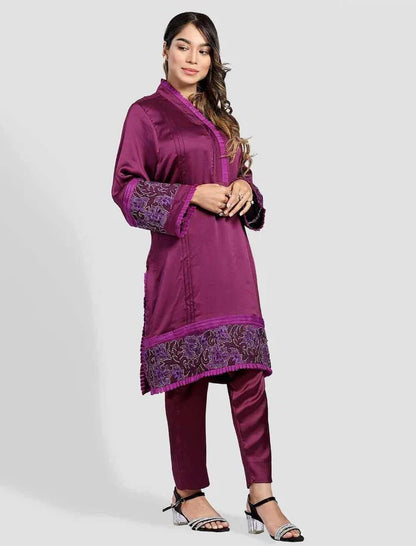 Regular Fit Cutwork Kameez